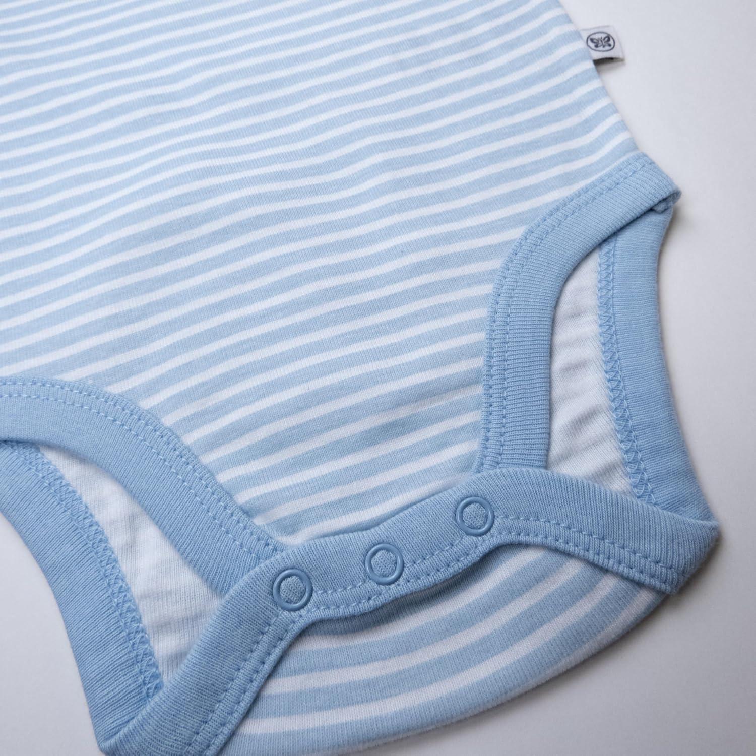 imageHonestBaby Cami Bodysuits Onepiece 100 Organic Cotton for Baby Girls5pack Aloha Daisy