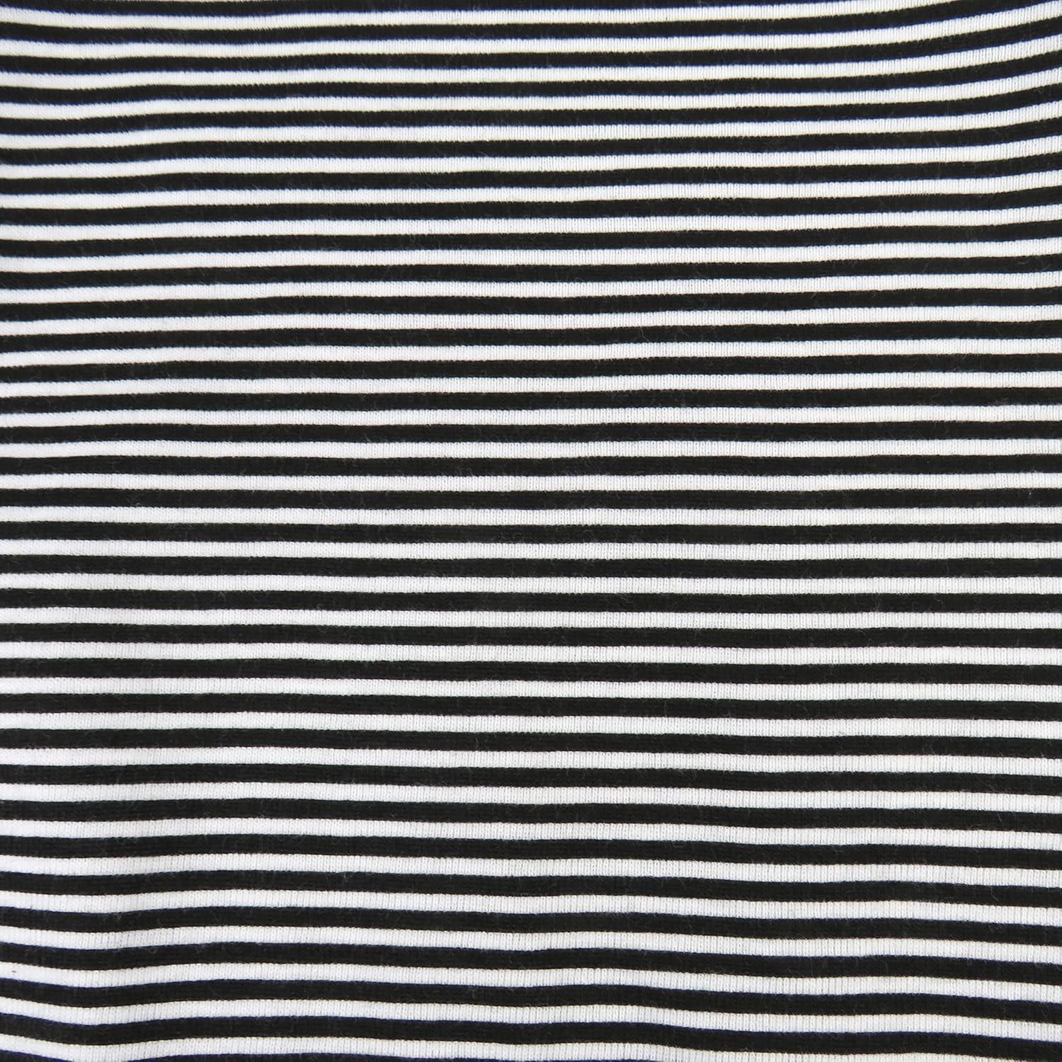 imageHonestBaby Unisex Multipack Harem Pants Roomy Fit Pull on Bottoms 100 Organic Cotton for Baby Boys GirlsFeed Stripe Black