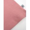 imageHonestBaby 10Pack Ruffle Short Sleeve TShirt 100 Organic Cotton for Toddlers Infant Baby GirlsPink Sunset