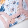 imageHonestBaby 5pack Short Sleeve Bodysuits Onepiece 100 Organic Cotton for Infant Baby GirlsDaisy Daze