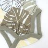 imageHonestBaby Cami Bodysuits Onepiece 100 Organic Cotton for Baby Girls5pack Safari Brown
