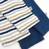 imageHonestBaby Unisex Multipack Harem Pants Roomy Fit Pull on Bottoms 100 Organic Cotton for Baby Boys GirlsWatercolor Stripe Sandy Blues