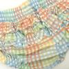 imageHonestBaby babygirls Multipack Dress ampamp Diaper Cover 100 Organic Cotton for Infant Baby and Toddler Boys Girls UnisexSeersucker Plaid Fawn