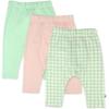imageHonestBaby Unisex Multipack Harem Pants Roomy Fit Pull on Bottoms 100 Organic Cotton for Baby Boys GirlsBaby Buffalo Check Meadow