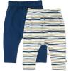 Watercolor Stripe Sandy Blues