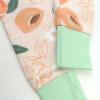 imageHonestBaby Multipack 2Piece Pajamas Sleepwear Pjs 100 Organic Cotton for Infant Baby and Toddler GirlsJust Peachy
