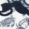 imageHonestBaby Multipack Short Romper Sets and Dresses 100 Organic Cotton for Infant Baby Toddler3pack Indigo Stripe