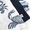 imageHonestBaby Multipack Short Romper Sets and Dresses 100 Organic Cotton for Infant Baby Toddler3pack Indigo Stripe