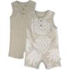 2-pack Pineapple Leaf Khaki