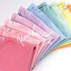 imageHonestBaby Baby Toddler and Little Girls 100 Organic Cotton Puff Sleeve TShirts 10 PackRainbow Girl