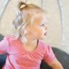 imageHonestBaby Baby Toddler and Little Girls 100 Organic Cotton Puff Sleeve TShirts 10 PackRainbow Girl