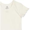 imageHonestBaby Rib Short Sleeve TShirt 100 Organic Cotton for Infant Baby GirlsSugar Swizzle
