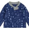 imageHonestBaby Baby Boys Footed Sleep ampamp Play Organic Cotton Pajamas LegacyPattern Play Dark Navy