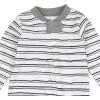 imageHonestBaby Baby Boys Footed Sleep ampamp Play Organic Cotton Pajamas LegacySketchy Stripe