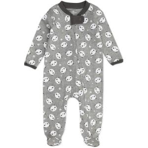 imageHonestBaby Baby Boys Footed Sleep ampamp Play Organic Cotton Pajamas LegacyPanda