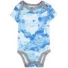 imageHonestBaby babyboys 5pack Short Sleeve Bodysuits Onepiece 100 Organic Cotton for Infant Baby Boys Unisex5pack Dots  Dashes