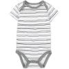 imageHonestBaby unisexbaby 4pack Short Sleeve Bodysuits Onepiece 100 Organic Cotton for Infant Baby Boys Girls Unisex4pack Pattern Play