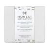 imageHonestBaby Organic Cotton Mini Crib Sheet Gray Heather One Size1 Pack  White