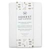 imageHonestBaby Organic Cotton Mini Crib Sheet Gray Heather One Size2 Pack  Bright White
