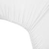 imageHonestBaby Organic Cotton Mini Crib Sheet Gray Heather One Size2 Pack  Bright White
