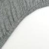 imageHonestBaby Organic Cotton Mini Crib Sheet Gray Heather One Size2 Pack  Gray Heather