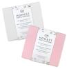 imageHonestBaby Organic Cotton Mini Crib Sheet Gray Heather One Size2 Pack  Pink