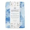 imageHonestBaby Organic Cotton Mini Crib Sheet Gray Heather One Size2 Pack  Watercolor World
