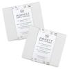 imageHonestBaby Organic Cotton Mini Crib Sheet Gray Heather One Size2 Pack  White