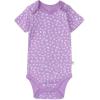 imageHonestBaby unisexbaby 4pack Short Sleeve Bodysuits Onepiece 100 Organic Cotton for Infant Baby Boys Girls Unisex4pack Prairie Pretty