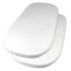 2 Pack - White