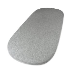 imageHonestBaby Organic Cotton Mini Crib Sheet Gray Heather One Size1 Pack  Gray Heather