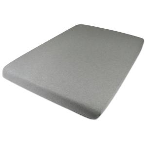 imageHonestBaby Organic Cotton Mini Crib Sheet Gray Heather One Size1 Pack  Gray Heather Mini