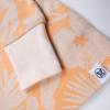 imageHonestBaby 2Piece Pajamas Sleepwear PJs 100 Organic Cotton for Infant Baby and Toddler GirlsTropic Shadow Peach