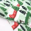 imageHonestBaby Baby Holiday Sleep and Play Footed Holiday Pajamas Onepiece Sleeper Zipfront Organic Cotton PjsCozy Cabin