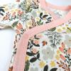 imageHonestBaby Baby Long Sleeve SideSnap Organic Cotton Kimono Bodysuits 3 PackScottish Ivy