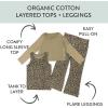 imageHonestBaby Fashion Outfit Sets Tops and Bottoms 100 Organic Cotton for Baby and Toddler GirlsMini Chester