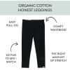 imageHonestBaby Multipack Leggings Skinny Flare and Cargo Pants Organic Cotton for Infant Baby Girls Toddlers Little KidsBlack