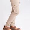 imageHonestBaby Multipack Leggings Skinny Flare and Cargo Pants Organic Cotton for Infant Baby Girls Toddlers Little KidsCheetah