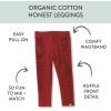 imageHonestBaby Multipack Leggings Skinny Flare and Cargo Pants Organic Cotton for Infant Baby Girls Toddlers Little KidsDreamy Jaguar