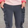 imageHonestBaby Multipack Leggings Skinny Flare and Cargo Pants Organic Cotton for Infant Baby Girls Toddlers Little KidsDreamy Jaguar