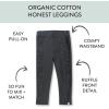 imageHonestBaby Multipack Leggings Skinny Flare and Cargo Pants Organic Cotton for Infant Baby Girls Toddlers Little KidsEnglish Garden Plaid