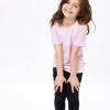 imageHonestBaby Multipack Leggings Skinny Flare and Cargo Pants Organic Cotton for Infant Baby Girls Toddlers Little KidsGray Ombre