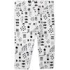 imageHonestBaby Multipack Leggings Skinny Flare and Cargo Pants Organic Cotton for Infant Baby Girls Toddlers Little KidsPattern Play