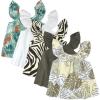 imageHonestBaby Baby Girls 5pack Cami Tops Sleeveless Tshirts 100 Organic Cotton for Infant and Toddler Baby GirlsSafari Brown
