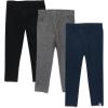 imageHonestBaby Multipack Leggings Skinny Flare and Cargo Pants Organic Cotton for Infant Baby Girls Toddlers Little KidsNavy