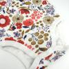 imageHonestBaby Baby 3Pack Long Sleeve Bodysuits Onepiece Organic Cotton for Infants3pack Copper Fields Floral Ivory