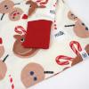 imageHonestBaby Baby Holiday 2Piece Pajamas Sleepwear PJs 100 Organic Cotton for Infant Baby and Toddler Boys ampamp Girls UnisexBreakfast Deer