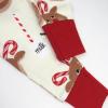 imageHonestBaby Baby Holiday 2Piece Pajamas Sleepwear PJs 100 Organic Cotton for Infant Baby and Toddler Boys ampamp Girls UnisexBreakfast Deer