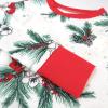 imageHonestBaby Baby Holiday 2Piece Pajamas Sleepwear PJs 100 Organic Cotton for Infant Baby and Toddler Boys ampamp Girls UnisexHoliday Pine Floral