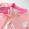 imageHonestBaby Baby Holiday Sleep and Play Footed Holiday Pajamas Onepiece Sleeper Zipfront Organic Cotton PjsHop